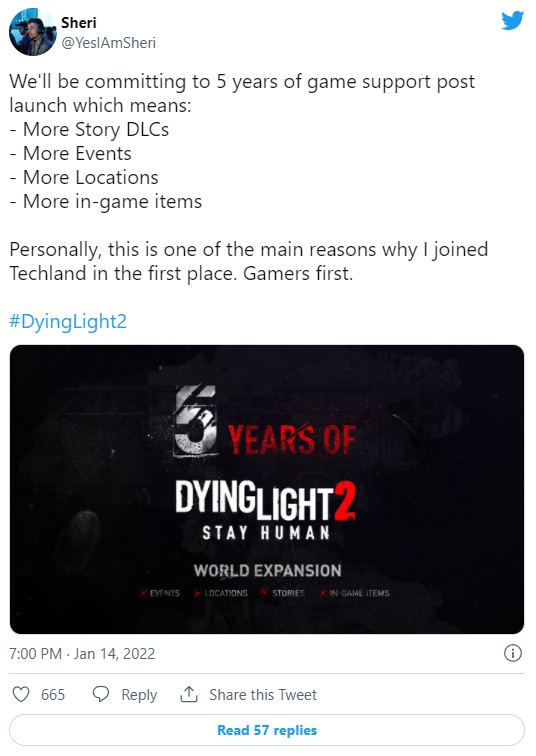 Dying Light 2: Techland obiecuje wspierać grę przez 5 lat - ilustracja #1