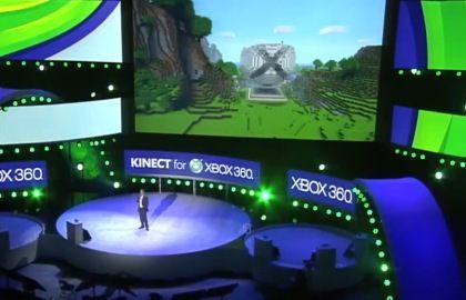 Minecraft na Xbox 360 z Kinectem - ilustracja #1