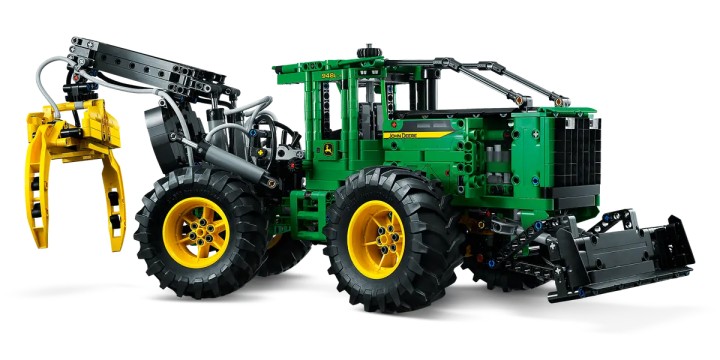Źródło: LEGO; materiały promocyjne - Dzięki tej promocji realizacja marzeń fanów Farming Simulatora jeszcze nigdy nie była tak blisko. Wykorzystaj siłę LEGO Technic i poznaj ciągnik zrywkowy John Deere 948L-II - wiadomość - 2024-10-09