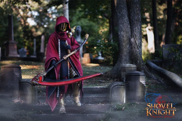 Źródło: SuspiciousTumbleweed - Najlepsze cosplaye - Specter Knight z gry Shovel Knight - wiadomość - 2016-12-31