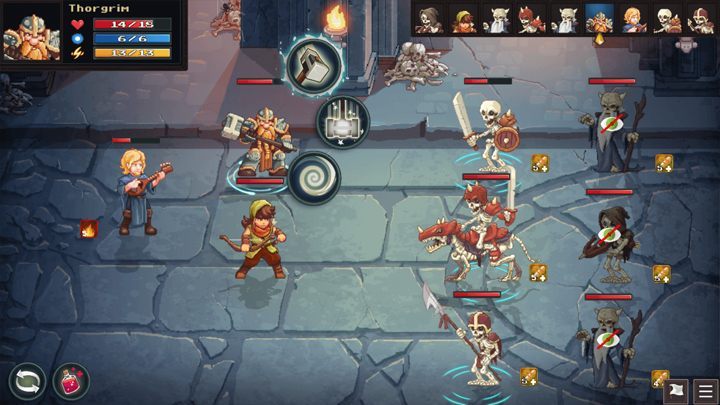 Wersja pecetowa została ciepło przyjęta. - Dungeon Rushers - turowe RPG zawita w tym miesiącu na iOS i Androida - wiadomość - 2017-02-04