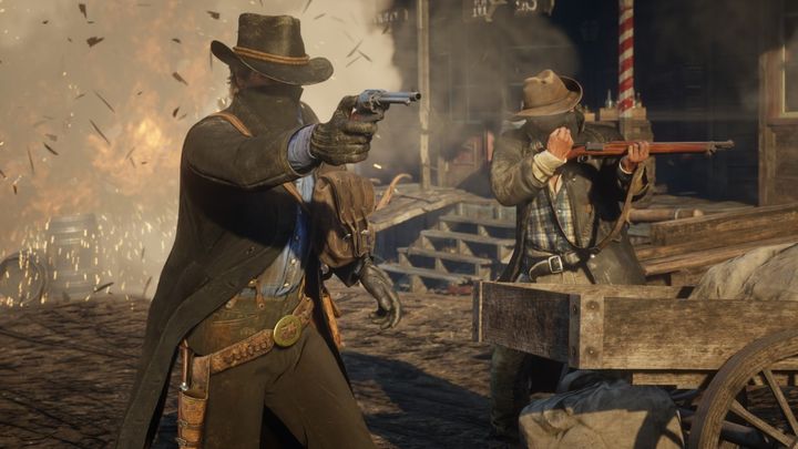 Red Dead Redemption 2 znalazło się w gronie produkcji objętych promocją. - Wyprzedaż Black Friday w Epic Games Store - wiadomość - 2019-11-22