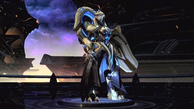 Tak wygląda nowe jednostka Protossów. - StarCraft II: Legacy of the Void – zapowiedziano nową jednostkę i początek zamkniętej bety - wiadomość - 2015-03-18