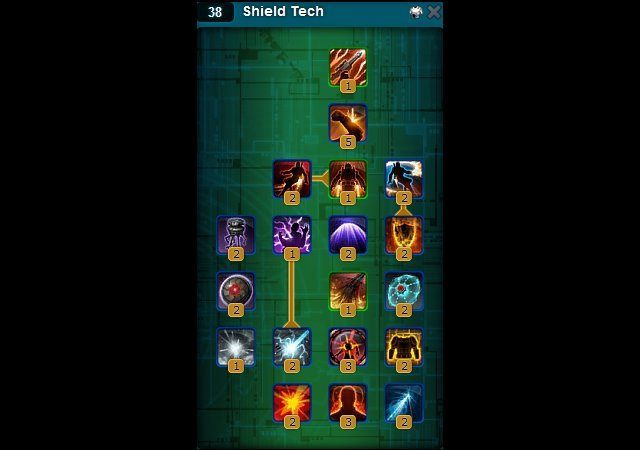 Bounty Hunter Powertech – drzewo Shield Tech - ilustracja #1