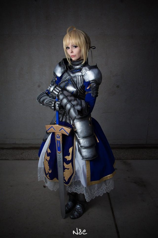 Najlepsze cosplaye - Saber z gry Fate/stay night - ilustracja #3