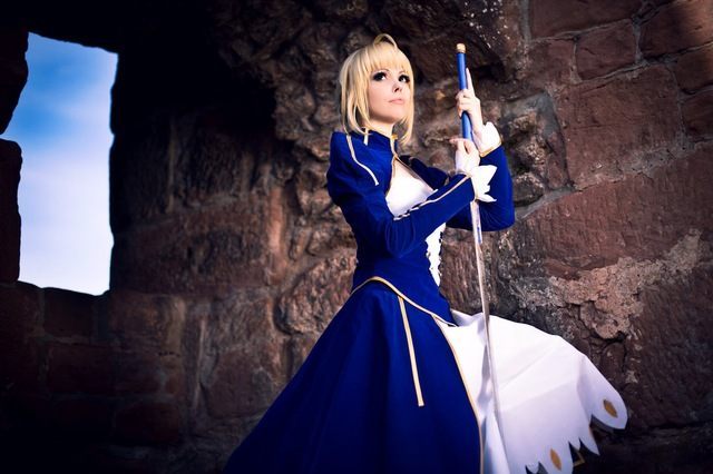 Najlepsze cosplaye - Saber z gry Fate/stay night - ilustracja #6