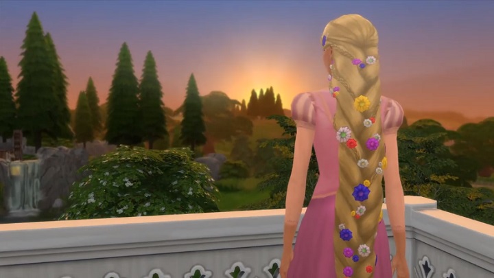 Księżniczki Disneya odtworzone w The Sims 4 - ilustracja #1
