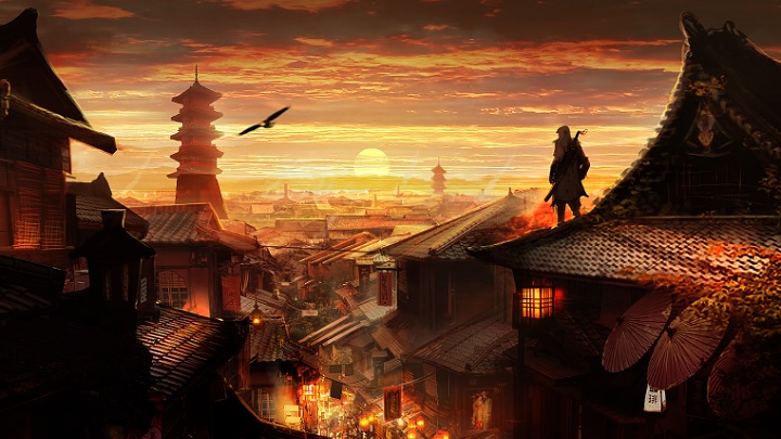 Powyższa grafika to szkic koncepcyjny z fikcyjnego projektu zatytułowanego Assassin’s Creed: Rising Sun, którego akcja miałaby się toczyć w feudalnej Japonii… - Kolejny Assassin's Creed zabierze nas do Chin? - wiadomość - 2018-03-08