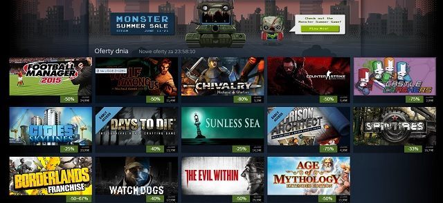 Kolejny dzień wyprzedaży, kolejna porcja przecenionych gier. - Trzeci dzień letniej wyprzedaży w serwisie Steam (Chivalry: Medieval Warfare, Prison Architect, Borderlands 2) - wiadomość - 2015-06-13