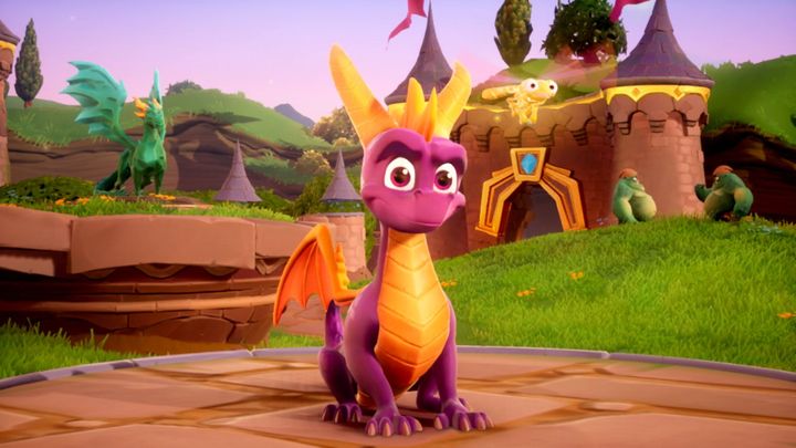 Spyro Reignited Trilogy jest jedną z gier dostępnych w tej edycji Humble Monthly. - CoD WWII, Crash Bandicoot i Spyro w nowym Humble Monthly - wiadomość - 2019-10-04