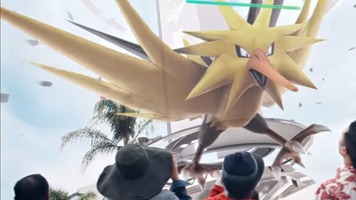 Zapdos i pozostałe legendarne pokemony wkrótce pojawią się Chicago, a później zadebiutują na całym świecie. - Twórcy Pokemon GO ujawniają oficjalne informacje o legendarnych rajdach - wiadomość - 2017-07-20