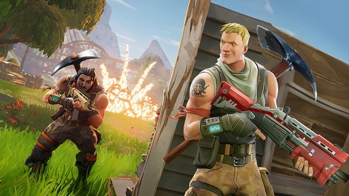 Fortnite: Battle Royale idzie jak burza, która zresztą szaleje podczas rozgrywki. - Fortnite: Battle Royale z 10 milionami graczy i nową aktualizacją - wiadomość - 2017-10-12