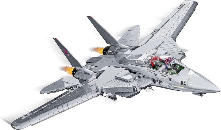 Źródło: Cobi, materiały promocyjne. - Na widok tego zestawu mam ochotę zrobić sobie Dzień Dziecka. F-14A Tomcat z filmu Top Gun to tajna broń Cobi w walce z LEGO - wiadomość - 2024-05-16