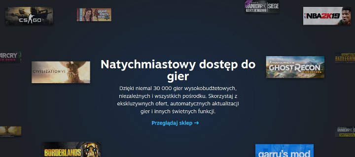 Nowy wygląd sekcji O Steam jest zdecydowanie nowocześniejszy. - Poślizg ostatnich dodatków do Shovel Knight oraz megamoda SIGIL i inne wieści - wiadomość - 2019-02-20