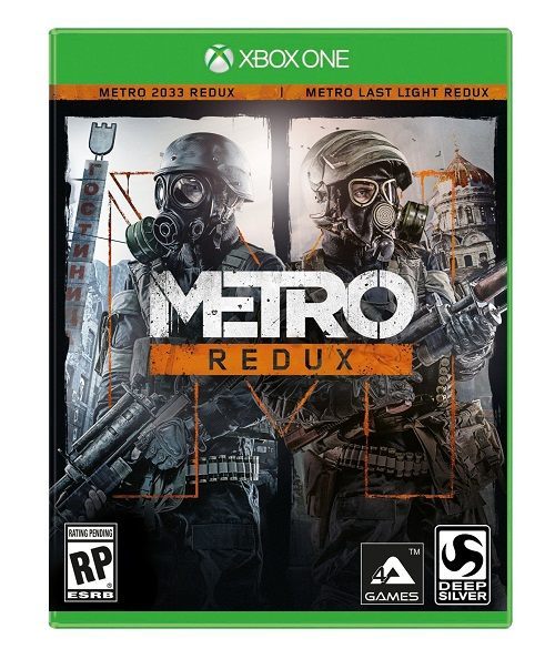 Projekt okładki gry Metro Redux.