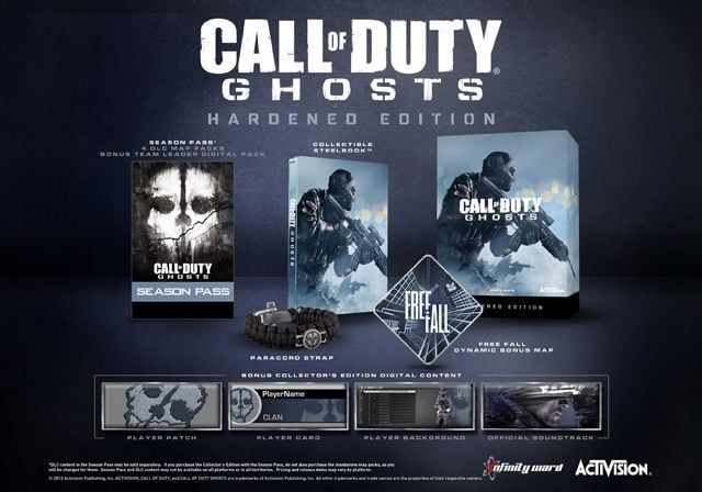 Tak prezentuje się tańsza z dwóch edycji kolekcjonerskich Call of Duty: Ghosts. - Call of Duty: Ghosts – edycje kolekcjonerskie dostępne w przedsprzedaży - wiadomość - 2013-10-17