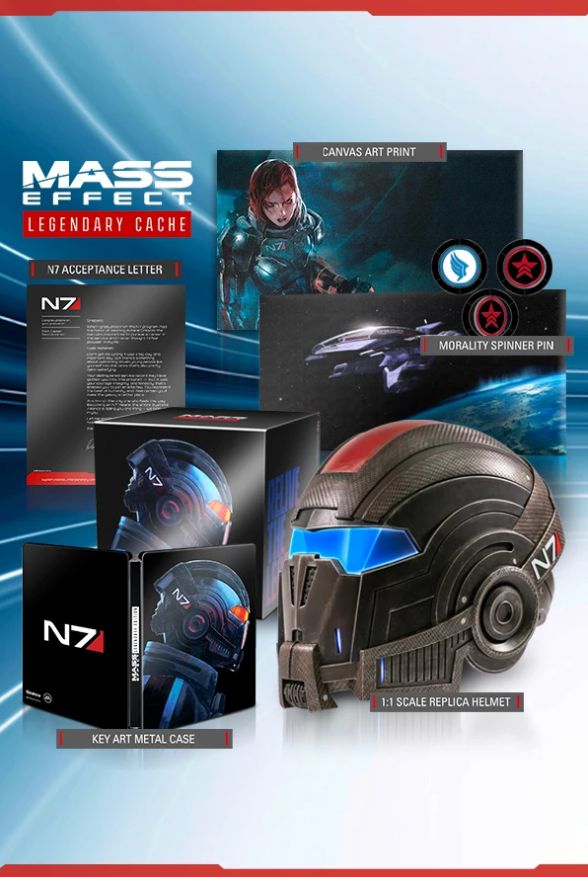 Mass Effect: Legendary Edition - edycja kolekcjonerska zawiera hełm N7 - ilustracja #1