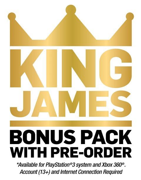King James Bonus Pack – zestaw bonusów dodawany do zamówień przedpremierowych na grę NBA 2K14.