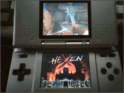 Hexen: Beyond Heretic na dwóch ekranach konsoli Nintendo DS - ilustracja #3