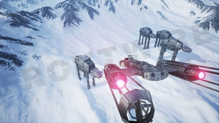 Screen z Galaxy in Turmoil – remake’u gry Star Wars: Battlefront III / Źródło: Frontwire Studios. - Galaxy in Turmoil – remake skasowanego Star Wars: Battlefront III ukaże się na Steamie - wiadomość - 2016-06-05