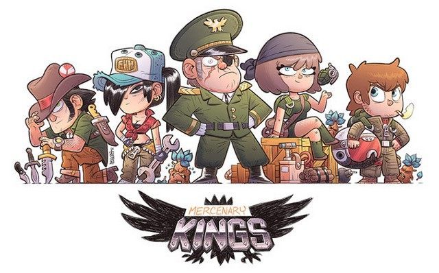 Mercenary Kings - nowa gra twórców Scott Pilgrim vs. The World na Kickstarterze - ilustracja #1