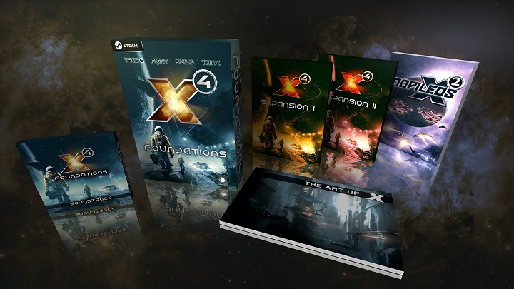 Edycja kolekcjonerska oferuje garść dodatkowych atrakcji, a w przyszłości dostęp do pierwszych DLC. - Premiera X4 Foundations - wiadomość - 2018-12-01