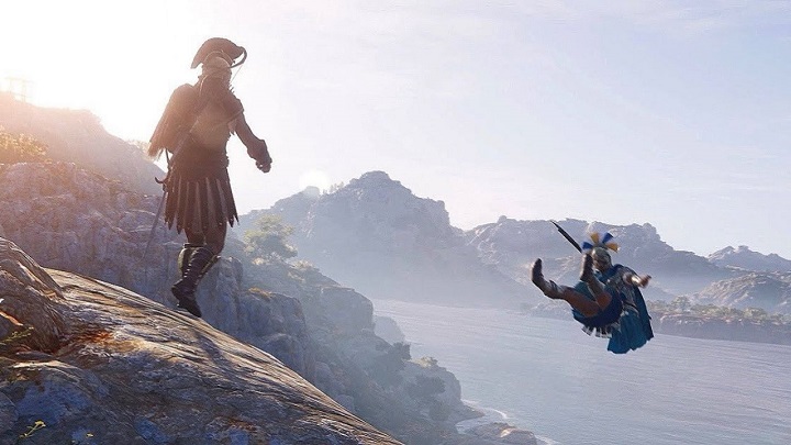 W Assassin’s Creed Odyssey wcielimy się w wygnańca, który z naszą pomocą przeistoczy się w legendarnego spartańskiego herosa. / źródło: EveryEye.it. - Przeciek z PS Store ujawnia nowe detale o Assassin's Creed Odyssey - wiadomość - 2018-06-10