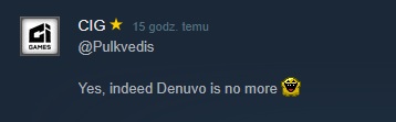 Sniper odstrzelił Denuvo.