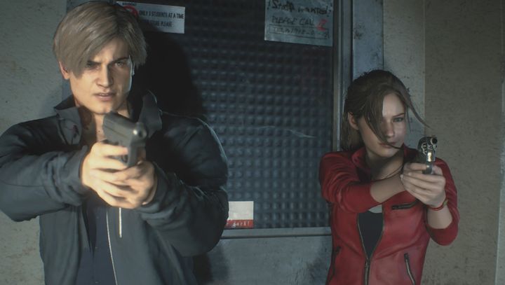 Główni bohaterowie Resident Evil 2.