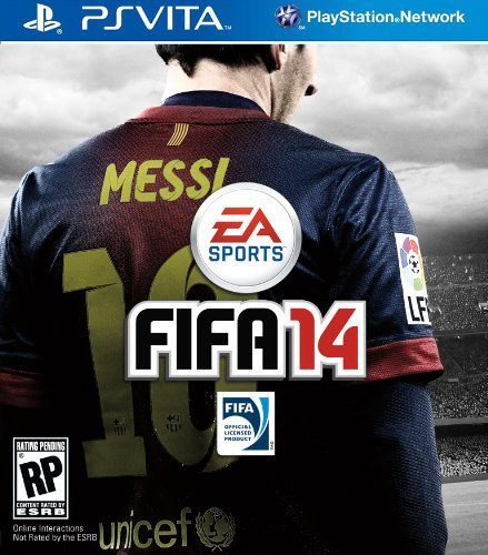 Okładka FIFA 14 na PlayStation Vita (źródło: Amazon.com)