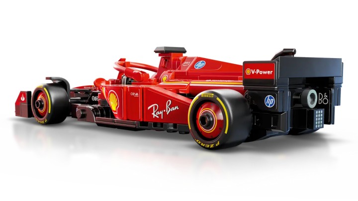 Źródło: LEGO; materiały promocyjne - Za 68 zł możesz mieć „najlepszy prezent dla fanów F1”. 6 tysięcy ocen dla zestawu LEGO Ferrari mówi samo za siebie - wiadomość - 2025-10-23