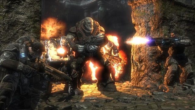 Gears of War wypromowało system korzystania z osłon. - Gears of War i Dishonored - nowe przesłanki na temat zremasterowanych wersji gier - wiadomość - 2015-05-10