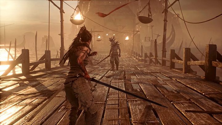 Podczas swojej podróży Senua będzie musiała zmierzyć się z licznymi przeciwnikami. - Szaleństwo bohaterki na nowym zwiastunie Hellblade: Senua's Sacrifice - wiadomość - 2017-06-25