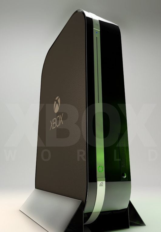 Makieta nowego Xboksa przygotowana przez magazyn Xbox World