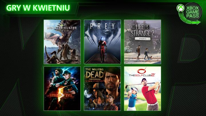 Nowe gry dostępne w kwietniowej aktualizacji abonamentu Xbox Game Pass (m.in. Prey, Monster Hunter: World) - ilustracja #1