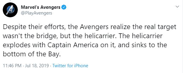 Tak właśnie rozpoczniemy przygodę w Marvel’s Avengers.