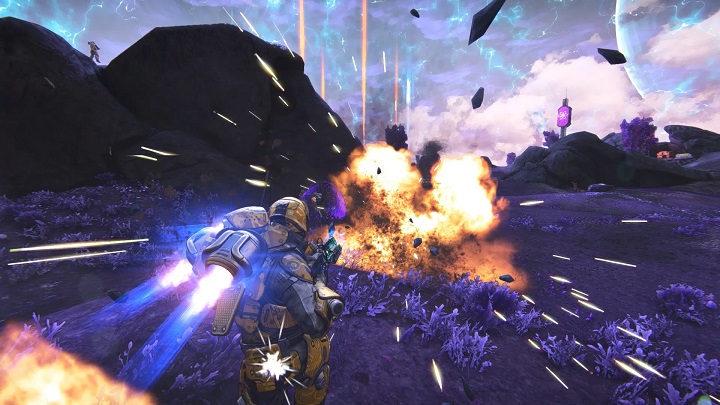 Starcia w PlanetSide Arena mają oferować niespotykaną skalę. - Darmowe PlanetSide Arena trafiło do wczesnego dostępu na Steamie - wiadomość - 2019-09-21