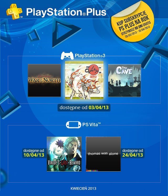 Wiosenna oferta PlayStation Plus - ilustracja #1