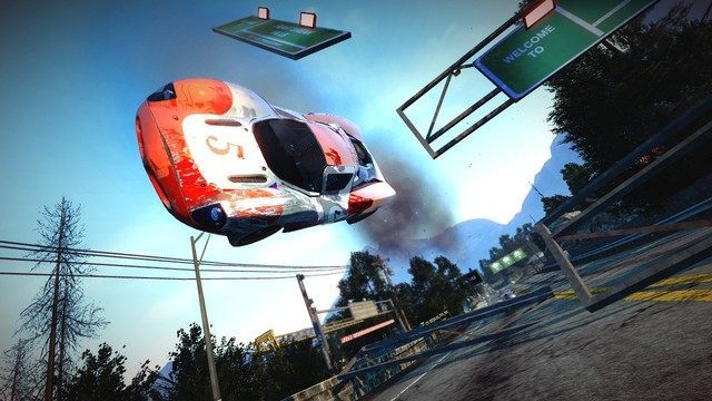 Screen z Bournout Paradise. - Znane z cyklu Burnout studio Criterion Games straciło większość pracowników - wiadomość - 2013-09-15