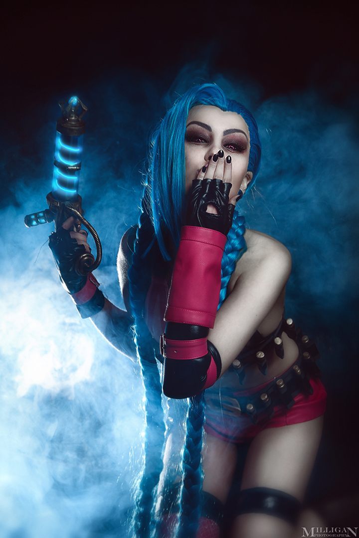 Najlepsze cosplaye - Jinx z League of Legends - ilustracja #5