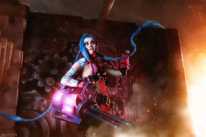 Najlepsze cosplaye - Jinx z League of Legends - ilustracja #6