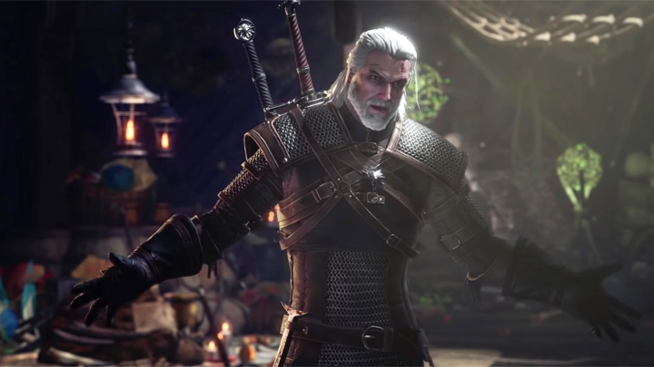 Geralt dołączy do obsady gry w lutym. - Wiedźmin Geralt trafi do Monster Hunter World w lutym - wiadomość - 2019-01-12