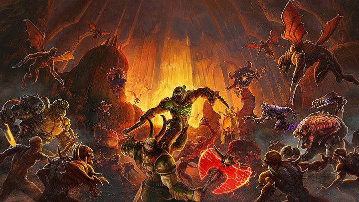 Świetny start Doom Eternal - rekordowa liczba graczy na Steam - ilustracja #1