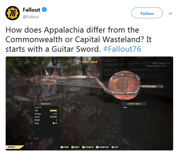 Znamy oficjalną nazwę świata w Fallout 76 - ilustracja #2