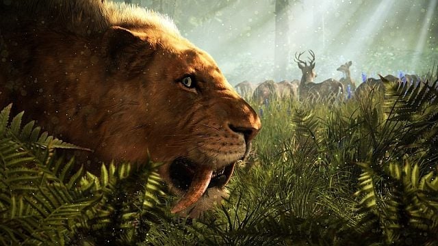 Początkowo prehistoryczna fauna jest w większości śmiercionośna dla Takkara, ale z czasem bohater zaczyna nad nią z łatwością dominować. - Far Cry Primal – kompendium wiedzy [Aktualizacja #4: podsumowanie rozwoju i sprzedaży] - wiadomość - 2016-07-24