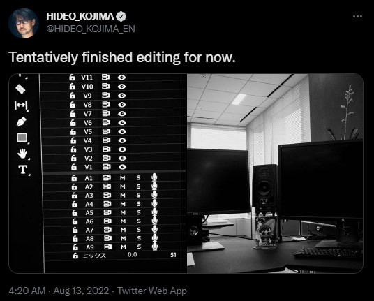 Hideo Kojima przygotowuje się do gamescom? Twórca zamieścił w sieci enigmatyczne zdjęcie - ilustracja #1