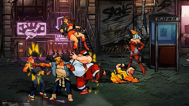 Czemu nikt nie zadzwonił na policję? - Porcja nowych screenów z gry Streets of Rage 4 - wiadomość - 2018-12-30