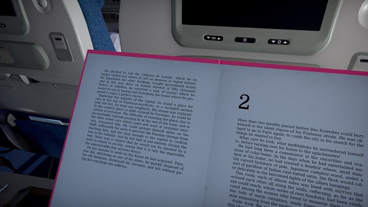 Odpalasz grę, żeby przez sześć godzin poczytać książkę i posłuchać płaczącego dziecka w tle. Brzmi kusząco. - 6-godzinny lot jako pasażer - oto Airplane Mode - wiadomość - 2019-11-09