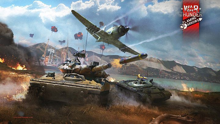 Płonące Strzały w War Thunder - najnowsza aktualizacja udostępnia zdalnie sterowane rakiety - ilustracja #1