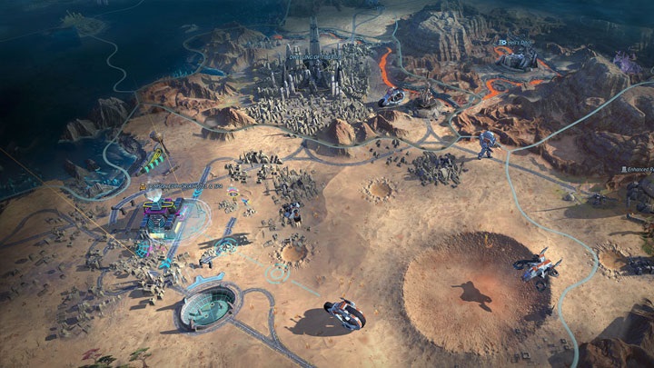 Tworzenie wyspecjalizowanych regionów od razu przywodzi na myśl Civilization VI. - Zapowiedziano Age of Wonders Planetfall - spin off strategicznej serii - wiadomość - 2018-05-20